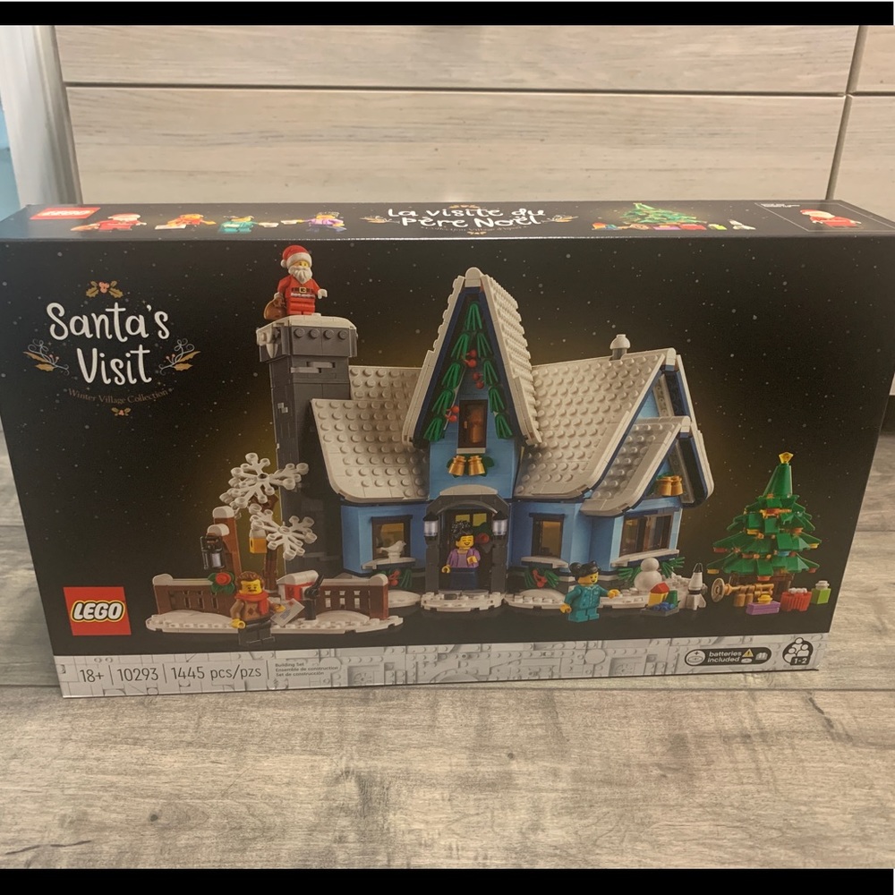🎄LEGO 10293 Creator Expert Santa’s Visit Christmas Set Exclusive NIB 1445…